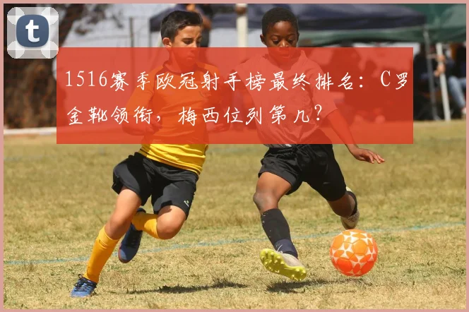 1516赛季欧冠射手榜最终排名:C罗金靴领衔,梅西位列第几?